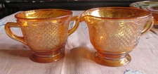 1930 BOUQUET DE VIDRO FEDERAL CARNAVAL CALÊNDULA NORMANDIA E TRELIÇA CREME E AÇÚCAR comprar usado  Enviando para Brazil