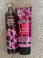 Bath & Body Works Sweetheart Cherry Mist & Body Cream Set na sprzedaż  Wysyłka do Poland