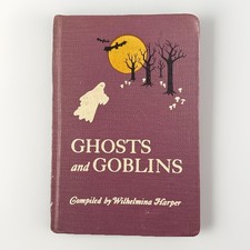 Ghosts And Goblins Book Harper 1936/1962 Children’s Stories Halloween, usado comprar usado  Enviando para Brazil