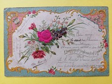 Beautiful postcard embossed d'occasion  Expédié en Belgium