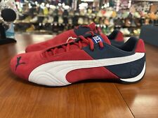 Zapatos de conducción de gamuza para hombre PUMA x SPARCO Future Cat OG rojo azul 307936-06 talla 12 segunda mano  Embacar hacia Argentina