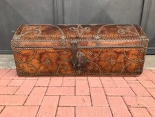 Baule carrozza borchiato usato  Vistrorio
