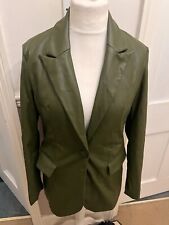 Faux leather blazer for sale  HYTHE