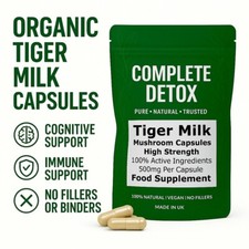 Cogumelo leite tigre 500mg cápsulas | Alta resistência | Sem enchimentos | Vegano Reino Unido comprar usado  Enviando para Brazil