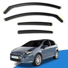 Defletores de vento FIAT Grande Punto/EVO 2006-2019 5 portas hatchback 4 peças visores de borda, usado comprar usado  Enviando para Brazil