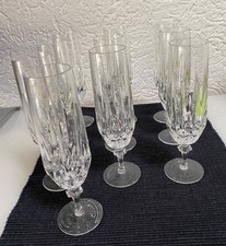 Bleikristall sektflöten nacht gebraucht kaufen  Reinheim