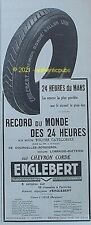 Publicite englebert pneu d'occasion  Cires-lès-Mello