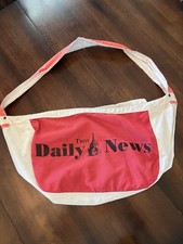 Vintage newspaper bag for sale  San Francisco