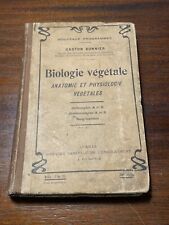 Livre biologie végétale d'occasion  Dijon