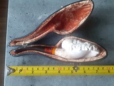 Meerschaum pipe case for sale  OSWESTRY