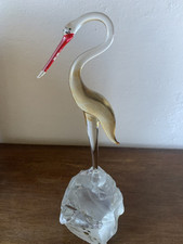 Oiseau pélican verre d'occasion  Grenade-sur-l'Adour