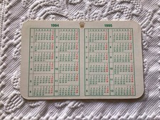 Calendario formato card usato  Italia
