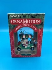 Antigo 1989 Noma Ornamotion enfeite rotativo de Natal Papai Noel no carrinho de golfe na caixa, usado comprar usado  Enviando para Brazil
