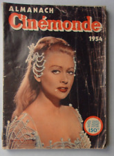 Almanach cinémonde 1954 d'occasion  Vire