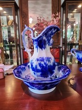 Rare flow blue for sale  Central Falls