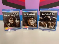 Blu-ray Rambo Trilogy 1-3 Movie Sylvester Stallone First Blood comprar usado  Enviando para Brazil