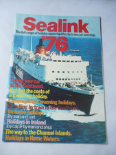 Sealink illustrated brochure for sale  WATERLOOVILLE