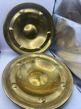 Pair vintage brass for sale  HULL