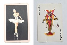 VINTAGE Coringa Bailarina Bailarina Tutu Lady Girl ÚNICO Cartão de Jogo comprar usado  Enviando para Brazil