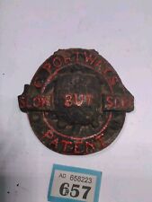 Antique iron nameplate for sale  BRISTOL
