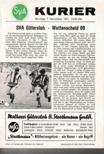 Fussball programmheft sva gebraucht kaufen  Wiesenbach
