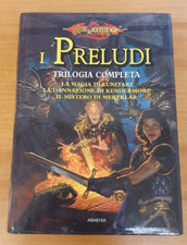 Preludi dragonlance trilogia usato  Napoli