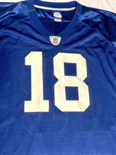 Camiseta Reebok Indianapolis Colts Peyton Manning NFL azul futebol americano tamanho 60 comprar usado Camiseta Reebok Indianapolis Colts Peyton Manning NFL azul futebol americano tamanho 60 comprar usado  Enviando para Brazil