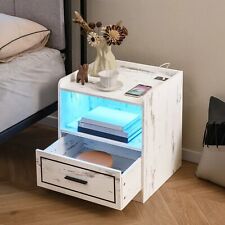 Led nightstand bedroom for sale  Shipping to Ireland