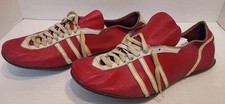 Tênis de corrida de pista de couro vermelho vintage Spikes Spalding? comprar usado  Enviando para Brazil