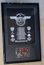 Motorhead framed 30th for sale  STOCKPORT