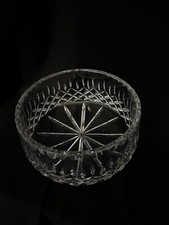Tigela de cristal de qualidade com tigela de frutas de cristal vertical e cruzada. Vintage, usado comprar usado  Enviando para Brazil