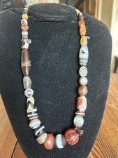 Old etched carnelians for sale  LONDON