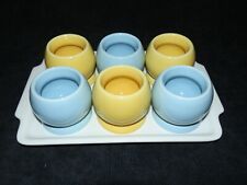 Plateau coquetiers vintage d'occasion  Lille-