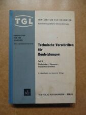 Tgl technische vorschriften gebraucht kaufen  Eichwalde