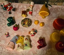 Vintage christmas decorations for sale  NEWTON ABBOT