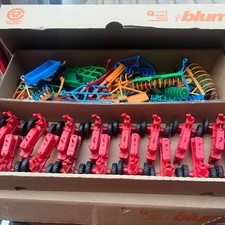 Trator e implemento agrícola vintage Marx plástico vermelho **LEIA a descrição***!!! comprar usado  Enviando para Brazil