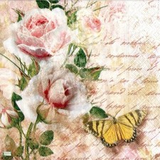 Serviettes papier roses d'occasion  Eu