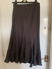 Brown skirt size for sale  MITCHAM