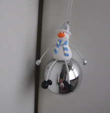 Vintage snowman sitting for sale  UK