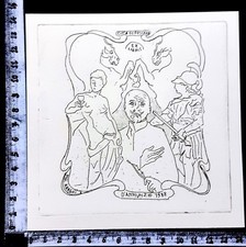 Exlibris erotico genova usato  Italia
