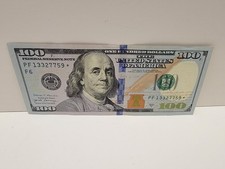 NOTA ESTRELA SÉRIE INFERIOR 2017A NOTA DE US$ 100 comprar usado  Enviando para Brazil