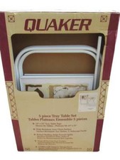 Quaker tray tables for sale  North Aurora
