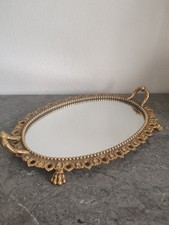 Brass mirror tray. d'occasion  Expédié en Belgium