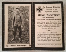 Sterbebild soldat feld gebraucht kaufen  Kassel
