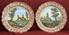 Ceramica castelli piatti usato  Roma