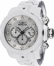 Invicta Venom Phantom cronógrafo GMT quartzo mostrador prata relógio masculino 48224 comprar usado  Enviando para Brazil