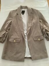 Blazer River Island feminino bege tamanho 8 comprar usado  Enviando para Brazil