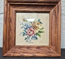 Vintage needlepoint floral for sale  Palm Coast