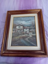 Dipinto Olio su Tela E.Gaudio comprar usado  Enviando para Brazil