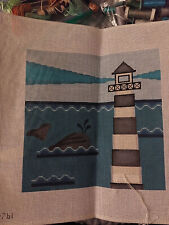 Whale lighthouse needlepoint for sale  Glassboro